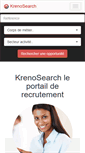 Mobile Screenshot of krenosearch.com