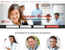 Tablet Screenshot of krenosearch.com