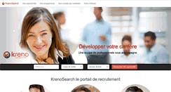 Desktop Screenshot of executive.krenosearch.com
